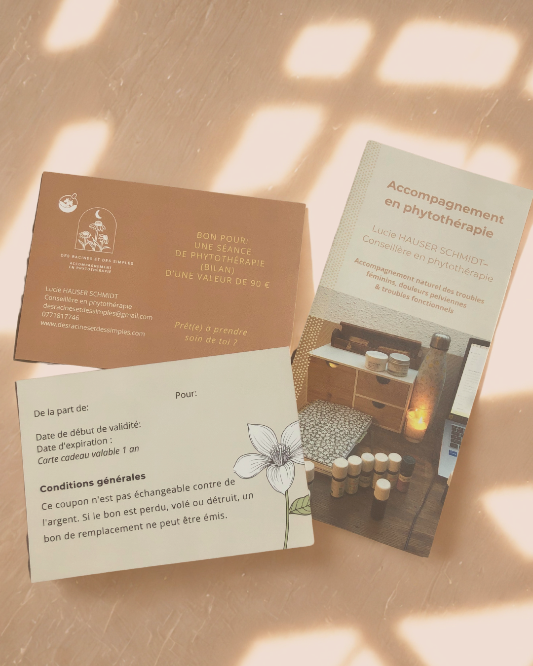 Carte cadeau pour accompagnement en phytothérapie naturelle