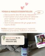 ATELIER YOGA & HUILES ESSENTIELLES