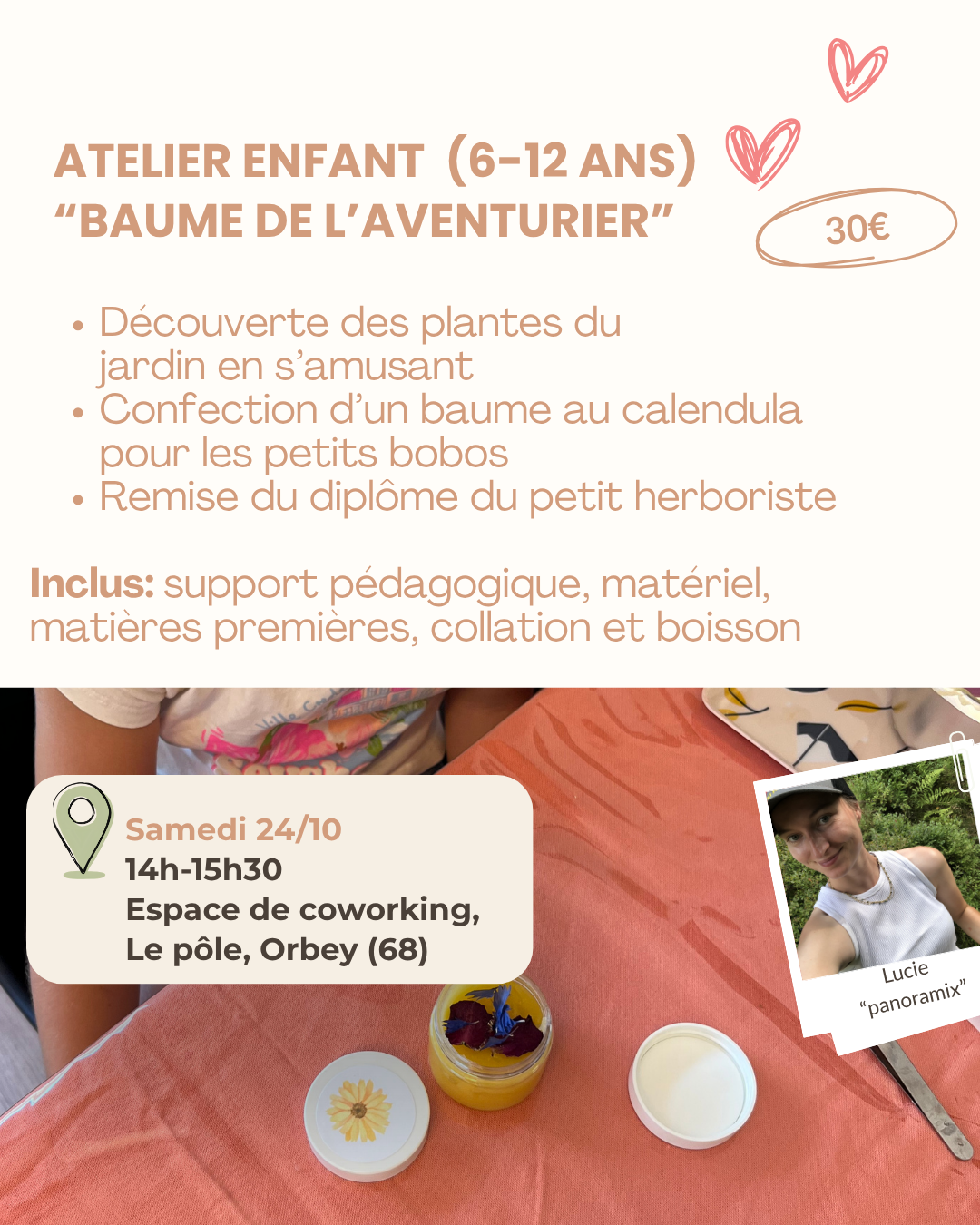 ATELIER ENFANT (6-12 ans)