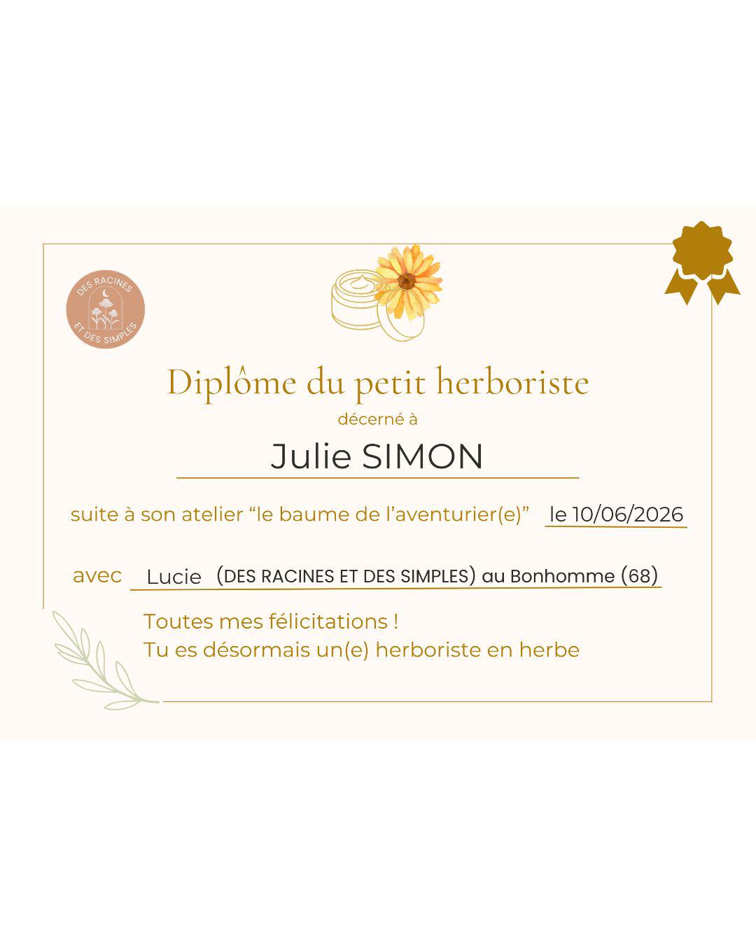 Baume des aventuriers - atelier pour enfant