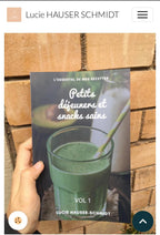 Livre petits déjeuners et snacks sains